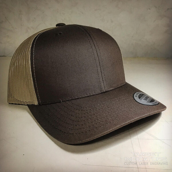 Target Indicators-Brown-Tan-Mesh-Trucker