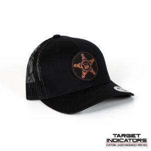 Target Indicators-Target Indicators-USSS-Hat-Rawhide-Patch-Black-Background