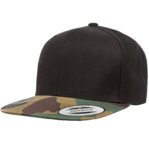 Yupoong 6089TC Black Woodland Bill